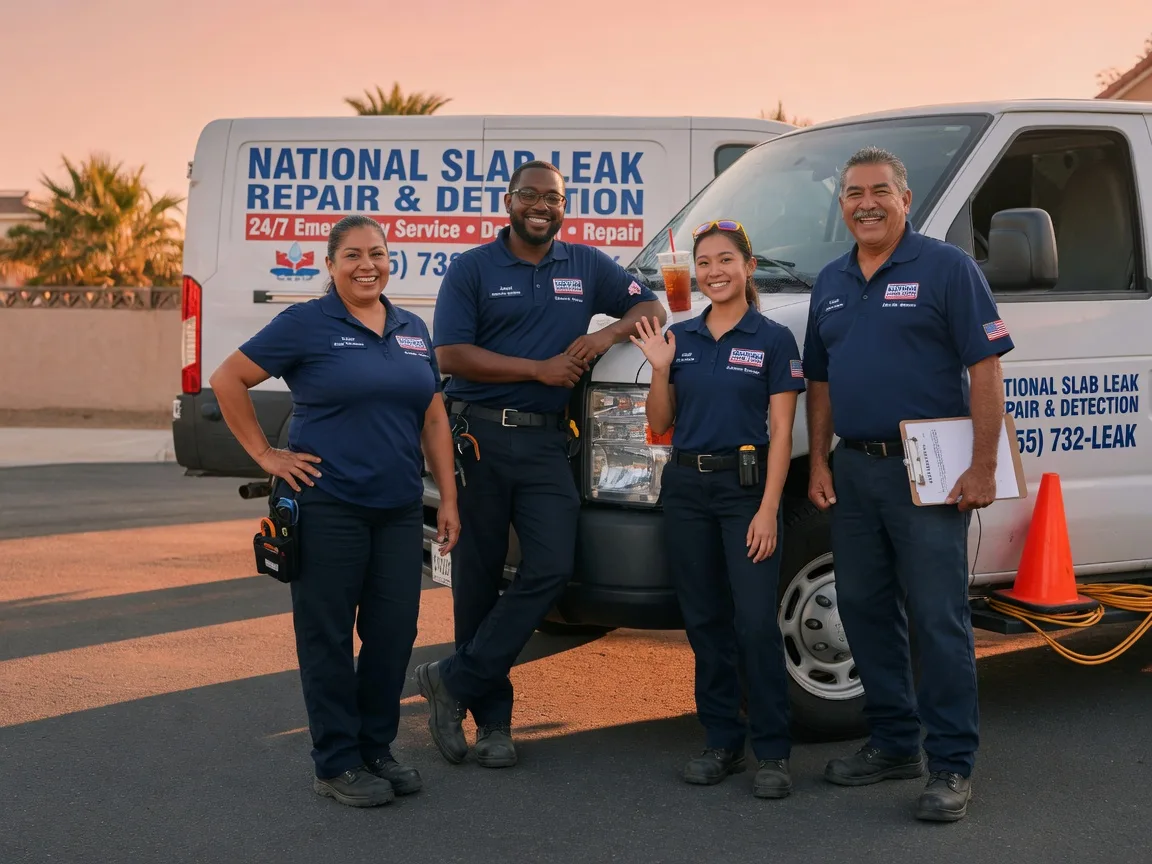 Slab Leak Detection company in Bokchito, OK